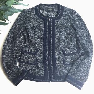Talbots Navy Blue Blazer Sz 8